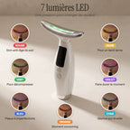 Les 7 lumières LED du Lift Pro : rouge, vert, bleu, jaune, violet, cyan et orange, avec l'usage de chacune