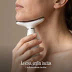 Le Lift Pro sur le cou, là où la crème s'arrête