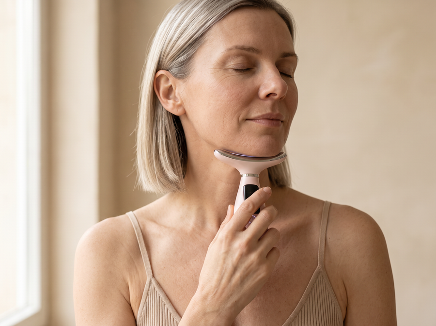 La mâchoire lâche enfin prise — Lift Pro — Appareil EMS visage & cou