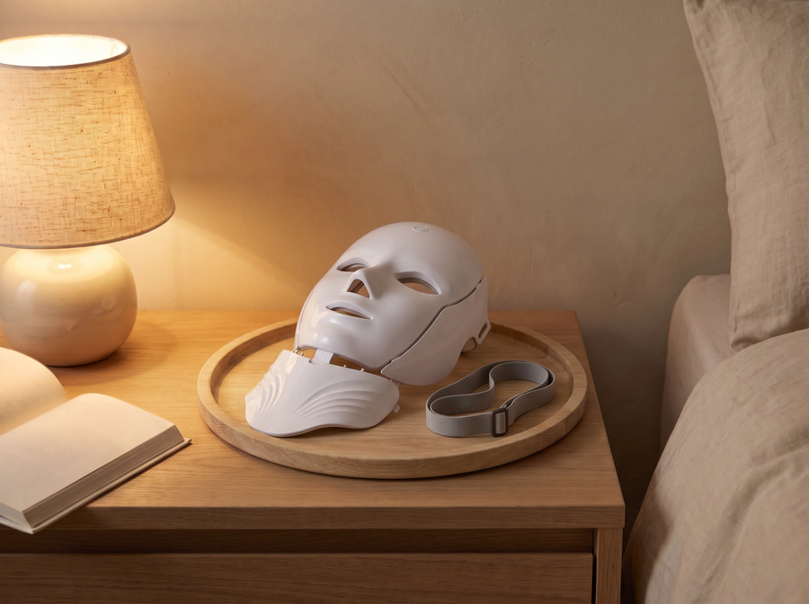 Deux à trois fois par semaine — Masque LED — Visage & cou, 7 couleurs
